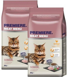 Produktbild von PREMIERE Senior Katzenfutter - 2 x 2 kg