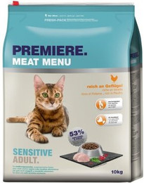 Produktbild von PREMIERE Sensitive Geflügel Katzenfutter - 10 kg