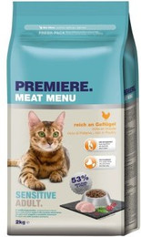 Produktbild von PREMIERE Sensitive Geflügel Katzenfutter - 2 kg