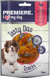 Produktbild von PREMIERE Tasty Duo Huhn mit Süßkartoffel - 7 x 70 g