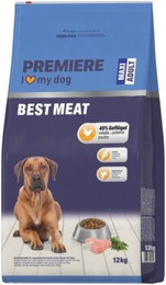Produktbild von PREMIERE Trockenfutter Hund Best Meat Adult Maxi Geflügel 12 kg