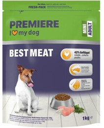 Produktbild von PREMIERE Trockenfutter Hund Best Meat Adult Mini Geflügel 1 kg