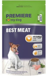 Produktbild von PREMIERE Trockenfutter Hund Best Meat Adult Mini Geflügel 4 kg