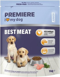 Produktbild von PREMIERE Trockenfutter Hund Best Meat Junior Geflügel 1 kg