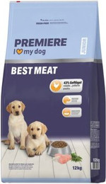 Produktbild von PREMIERE Trockenfutter Hund Best Meat Junior Geflügel 12 kg