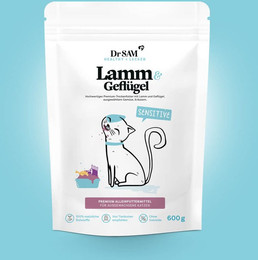 Produktbild von Premium Trockenfutter Lachs & Geflügel für Katzen - 600 g