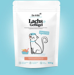 Produktbild von Premium Trockenfutter Lamm & Geflügel für Katzen - 600 g
