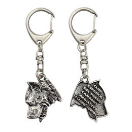 Presa Canario Schlüsselanhänger silber – Bild 1 von 4