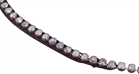 PresTeq Stirnband ShineBright für Pferd mit Swarovski-Kristallen – Bild 1 von 6
