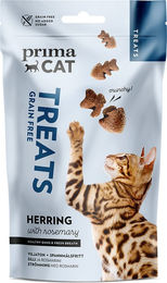 Produktbild von PrimaCat Crunchy Treats mit Hering & Rosmarin - 40 g
