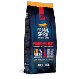Produktbild von Primal Spirit 70% Wanderlust Hundefutter für Erwachsene - 12 kg