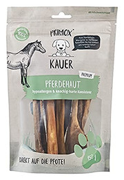 Produktbild von PRIMOX KAUER Pferdhaut Kausnack für Hunde - 150 g