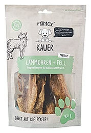 Produktbild von PRIMOX Lammohren mit Fell - 100 g