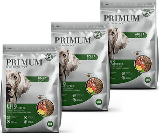 Produktbild von Primum | Huhn mit Kartoffel | Soft Adult | 3 x 5 kg