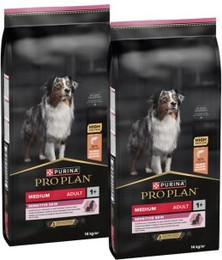 Produktbild von PRO PLAN Adult Medium Sensitive Skin - 2 x 14 kg