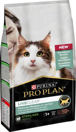 Produktbild von Pro Plan LiveClear Sterilised Adult Lachs Katzenfutter - 1,4 kg