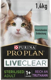 Produktbild von PRO PLAN Liveclear Sterilised Adult Truthahn - 2 x 7 kg
