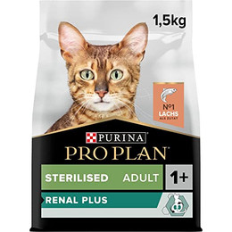 Produktbild von Pro Plan Sterilised Adult Katzenfutter trocken mit Lachs - 1,5 kg
