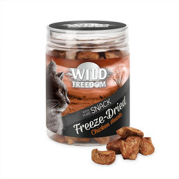 Produktbild von Probiergrößen! Wild Freedom Trockenfutter, Einzeldosen & Snacks - Freeze-Dried Snack Hühnerherzen 45 g