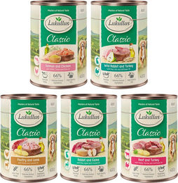 Produktbild von Probiermix Lukullus Naturkost Adult - 6 x 400 g