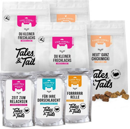 Produktbild von Probierpaket für Katzen mit Nassfutter und Leckerli