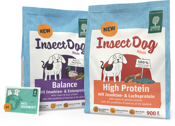 Produktbild von Probierpaket InsectDog Multiprotein Green Petfood®