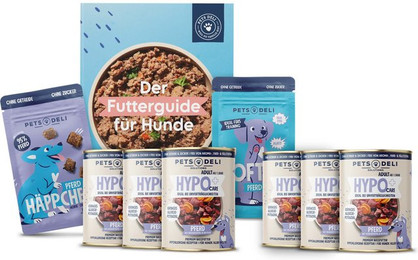 Produktbild von Probierpaket Sensitiv Pferd mit Futterguide - 6 x 400 g