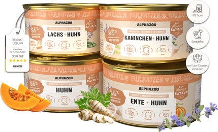 Produktbild von Probierschmaus Katze 4 x 200g
