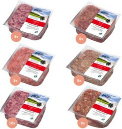 Produktbild von ProCani BARF-Paket pur alles vom Rind - 50 x 500 g