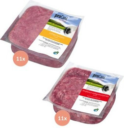 Produktbild von proCani BARF-Paket pur Kalziumreich - 22 x 500 g