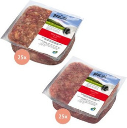 Produktbild von proCani BARF-Paket pur Select + Vital Rind - 50 x 500 g