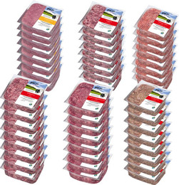 Produktbild von proCani Basis-Paket BARF Mix vom Rind und Geflügel - 48 x 500 g