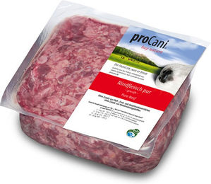 Produktbild von proCani buy Nature Rind Pur - 48 x 500 g