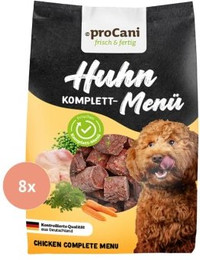 Produktbild von ProCani Huhn-Menü-Nuggets NAPFFERTIG 8x750g