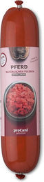 Produktbild von proCani Kochwurst Pferd Hypoallergen - 10 x 800 g