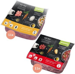 Produktbild von ProCani Menü Paket Rind und Huhn - 22 x 500 g