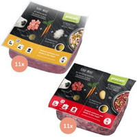 Produktbild von ProCani Menü Paket Rind und Huhn - 22 x 500 g