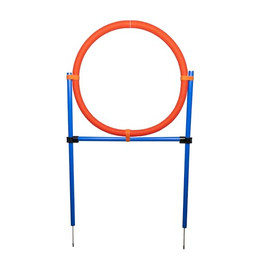 Produktbild von Procyon Agility-Sprungring für große Hunde, höhenverstellbar