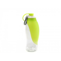 Produktbild von Procyon Hunde-Trinkflasche mit Silikon-Trinkblatt - 0,6 l