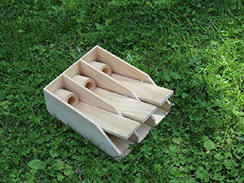 Produktbild von Procyon Tier-Intelligenzspielzeug aus Massivholz für Hunde