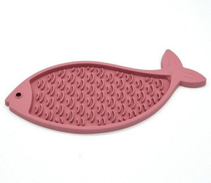 Produktbild von Procyon Tier-Intelligenzspielzeug Ladi Mat Schleckplatte Fish für Katzen