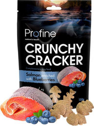 Profine Dog Crunchy Crackers - Lachs - Heidelbeere - 150 g – Bild 1 von 2