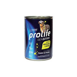 Produktbild von Prolife Dog Wet Sensitive Kaninchen - 400 g