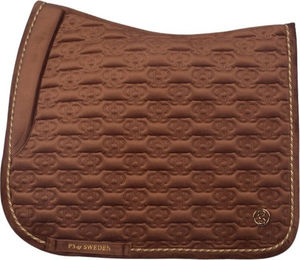 Produktbild von PS of Sweden Dressurschabracke Velvet Monogram fudge - FULL