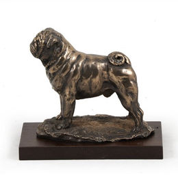 Pug Hundestatue Figurine braun Art-Dog – Bild 1 von 5