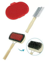 Pullach Hof Haustier Bürsten Set 3-teilig für Hund und Katze – Bild 1 von 6