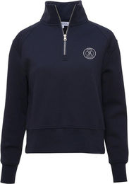 Produktbild von Pullover mit Rollkragen und halbem Reißverschluss für Frauen Yagya