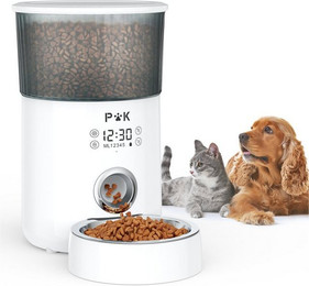 Produktbild von PUPPY KITTY Automatischer Futterautomat 4L für Katze & Hund - 4 l
