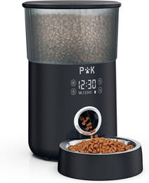 Produktbild von PUPPY KITTY Automatischer Futterautomat 4L mit Timer und Sprachaufnahme - 4 l