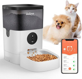 Produktbild von PUPPY KITTY Automatischer Futterautomat 4L mit WIFI und APP - 4 l